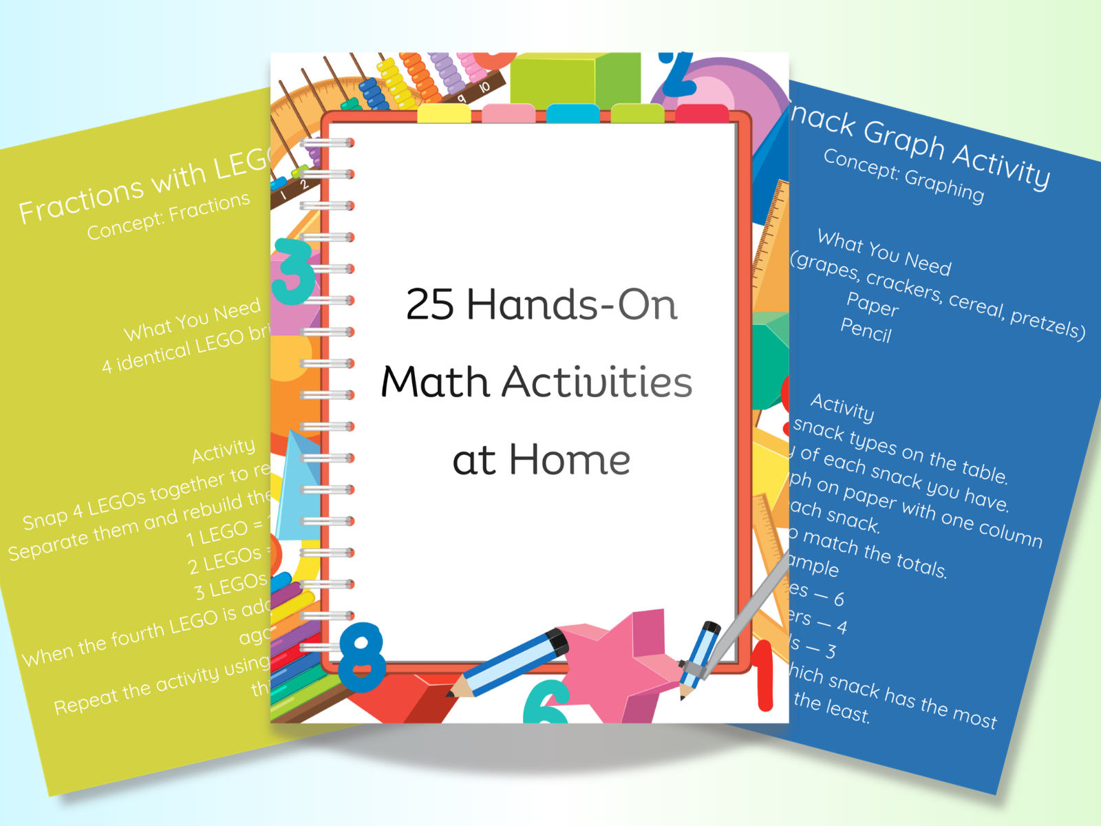 25 Hands-On Math Activities for Homeschool Families preview